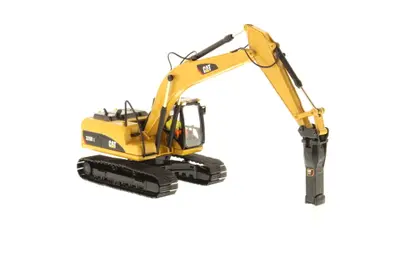 CAT 320D L, Excavadora con martillo